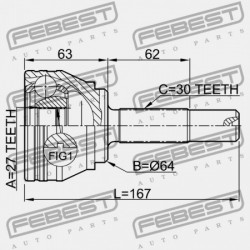 AUDI Q7 2007-2015 CA KÜLSŐ CSUKLÓ 7L0498099C