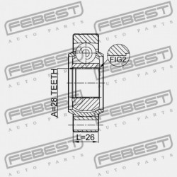 HÁTSÓ BELSŐ CSUKLÓ VOLKSWAGEN TRANSPORTER 7H 2003-2010 MEX 7H0598103