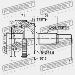 KÜLSŐ CSUKLÓ OPEL MOVANO-A 1999-2010 4401720