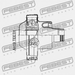 VOLVO S80 HAJTÓTENGELYCSUKLÓ 2007- 31216176