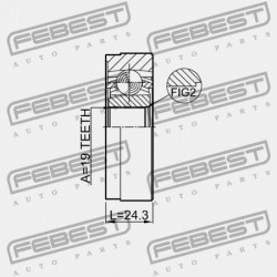 BELSŐ HAJTÓTENGELYCSUKLÓ VOLVO S80 2007- 31216177