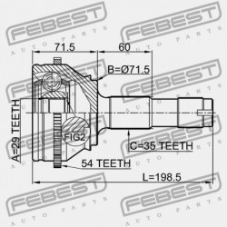 KÜLSŐ KÖZÖS FIAT DUCATO OROSZORSZÁG 2008- 46308403