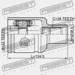 BAL BELSŐ CSUKLÓ CADILLAC STS 2005-2011 EU 88957232