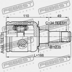 JOBB BELSŐ CSUKLÓ CADILLAC STS 2005-2011 EU 88957231