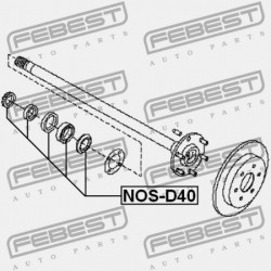 JAVÍTÓKÉSZLET HÁTSÓ FÉLTENGELY NISSAN NAVARA SPN MÁRKA D40M 2005.05- AR 39600-EB30B