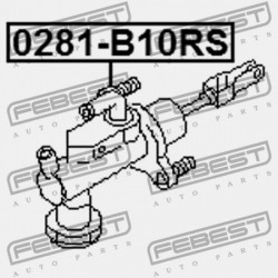 KUPLUNG FŐTENGELY NISSAN ALMERA UK MÁRKA N16E 2000.02-2006.11 EL 30610-95F0A
