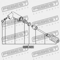 MŰKÖDŐ KUPLUNG HENGER MAZDA 6 WAGON GY 2002-2005 EU BTAB-41-920D
