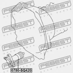 SUZUKI GRAND VITARA/ESCUDO SQ416/SQ420/SQ625 1998-2006 MŰKÖDŐKÉPES KUPLUNG HENGER 23820-65D00