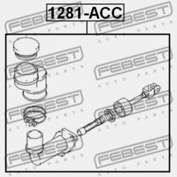 FŐ TENGELYKAPCSOLÓ HENGER HYUNDAI ACCENT 00 (1999-) GEN 41610-25020