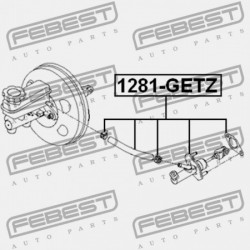 FŐ TENGELYKAPCSOLÓ HENGER HYUNDAI GETZ 02: -OCT.2006 (2002-) CIS 41610-1C010