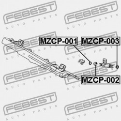 PA BEFECSKENDEZŐ FÚVÓKA TÖMÍTŐGYŰRŰ MAZDA 3 BK 2003-2006 EU 8574-13-252