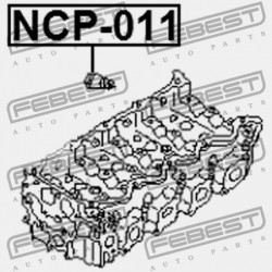 PA BEFECSKENDEZŐ FÚVÓKA TÖMÍTŐGYŰRŰ NISSAN ALMERA UK MÁRKA N16E 2000.02-2006.11 EL 13276-AD210