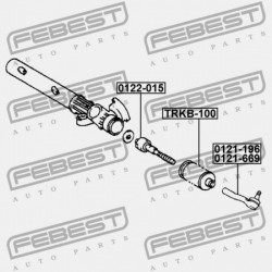 KORMÁNYRÚD TOYOTA LAND CRUISER 100 HDJ100,UZJ100 1998.01-2007.08 EU 45503-69015