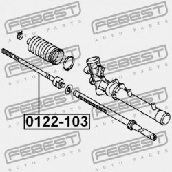KORMÁNYRÚD TOYOTA COROLLA SED/CP/WG AE10,CE100,EE10 1991.08-2001.11 GR 45503-19215
