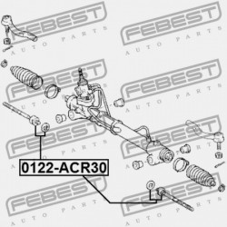 KORMÁNYRÚD TOYOTA ALPHARD MNH10 2003.12-2008.04 GR 45503-59075