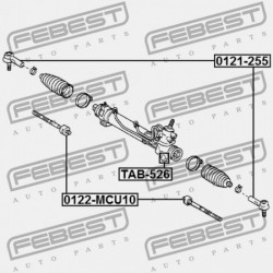 KORMÁNYRÚD TOYOTA CAMRY GRACIA MCV2,SXV2 1996.12-2001.09 JP 45503-49095