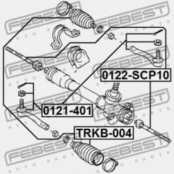 KORMÁNYRÚD TOYOTA VITZ NCP1,SCP1 1999.01-2005.01 JP 45503-59045