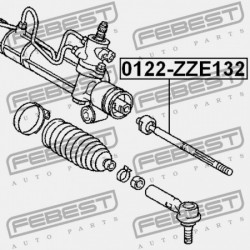KORMÁNYRÚD TOYOTA COROLLA/MATRIX (NAP) ZZE13 2002.01-2008.01 US 45503-09430