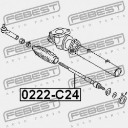 KORMÁNYRÚD NISSAN WINGROAD/AD Y11 1999.05-2008.10 JP 48521-4N100