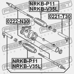 KORMÁNYRÚD NISSAN AMB AE50 1998.10- JP 48521-5V025