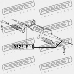 KORMÁNYRÚD NISSAN PRIMERA P11E 1996.06-2002.01 EL 48521-60Y05
