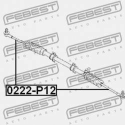 KORMÁNYRÚD NISSAN ALMERA UK MÁRKA N16E 2000.02-2006.11 EL 49001-BA200