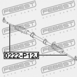 KORMÁNYRÚD NISSAN PRIMERA P12 2001.01-2005.12 JP 48521-AU085