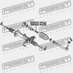 KORMÁNYRÚD NISSAN 370Z Z34 2008.10- CA D8E21-JL06A