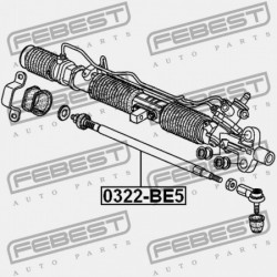 HONDA EDIX BE1 KORMÁNYRÚD 2005-2009 JP 53521-SCV-A01