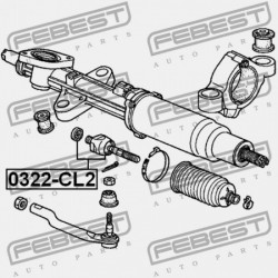 KORMÁNYRÚD HONDA ACCORD 4D CF3 JP 53010-S0D-911