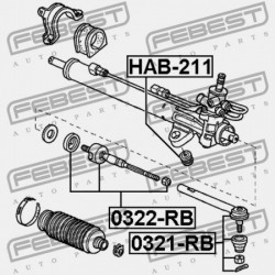 KORMÁNYRÚD HONDA ODYSSEY RL3 2005-2009 US 53010-SHJ-A02