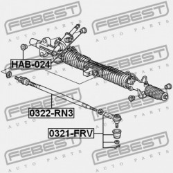 KIVONT KORMÁNYRÚD 53521-S7A-003