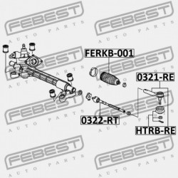 KORMÁNYRÚD HONDA CROSSROAD RT1 JP 53010-SYP-013