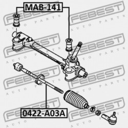 KORMÁNYRÚD MITSUBISHI ATTRAGE A13 2013-2014 4422A098
