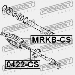 KORMÁNYRÚD MITSUBISHI LANCER,LANCER CEDIA CS,CT 2000.03-2009.08 JPN MR491358