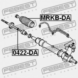 KORMÁNYRÚD MITSUBISHI CARISMA DA1-6A 1995.05-2003.12 EUR/NEDCAR MR403027