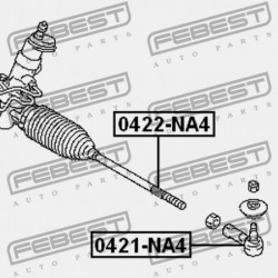 KORMÁNYRÚD MITSUBISHI GRANDIS NA4W/NA8W 2003-2009 MN103259