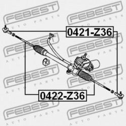 KORMÁNYRÚD MITSUBISHI COLT/COLT PLUS Z20 2002.10- JPN MR594094
