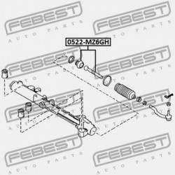 KORMÁNYRÚD MAZDA 6 WAGON GH 2007-2009 EU GS3L-32-24X