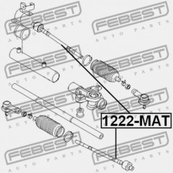 KORMÁNYRÚD SSANG YONG ÚJ ACTYON (KORANDO C) 2010-2013 4650034001