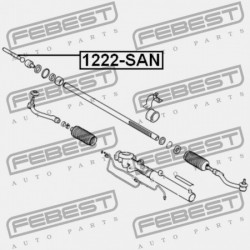 KORMÁNYRÚD HYUNDAI SANTA FE 10 (2010-) GEN 57724-2B000