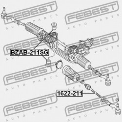 KORMÁNYRÚD MERCEDES BENZ E-OSZTÁLY 211 4 MATIC 2002-2009 A2113302903