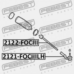 KORMÁNYRÚD FORD FOCUS CB8 2011- EU 1899978