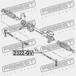KORMÁNYRÚD AUDI A3/S3/SPORTB./LIM./QU 2004-2013 RDW AUDI A3/S3/SPORTB./LIM./QU 2004-2013 RDW 1K0423810A