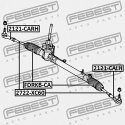 KORMÁNYRÚD VOLVO XC60 2009- 31451037