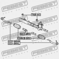 CADILLAC SRX KORMÁNYRÚD 2004-2009 EU 25983243