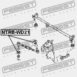KORMÁNYRÚDVÉG GUMI VISSZAVONT 48522-61G00