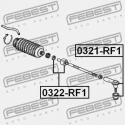 KORMÁNYRÚDVÉG HONDA STEP WGN ALMAS RF1 1996-1999 JP 53540-S47-013