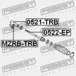 KORMÁNYRÚDVÉG MAZDA TRIBUTE CZ 2001-2011 USA USA EC01-32-280A