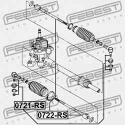 KORMÁNYRÚDVÉG SUZUKI SWIFT RS413/RS415/RS416 2003-2010 48810-63J00